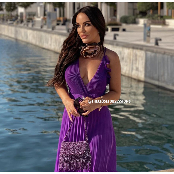 ZARA Strappy Midi Dress NWT - Picture 15 of 16